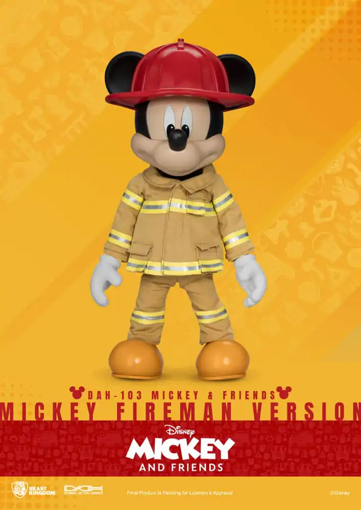 Mickey & Friends Dynamic 8ction Heroes akcijska figura 1/9 Mickey Fireman Ver. 24 cm fotografija izdelka