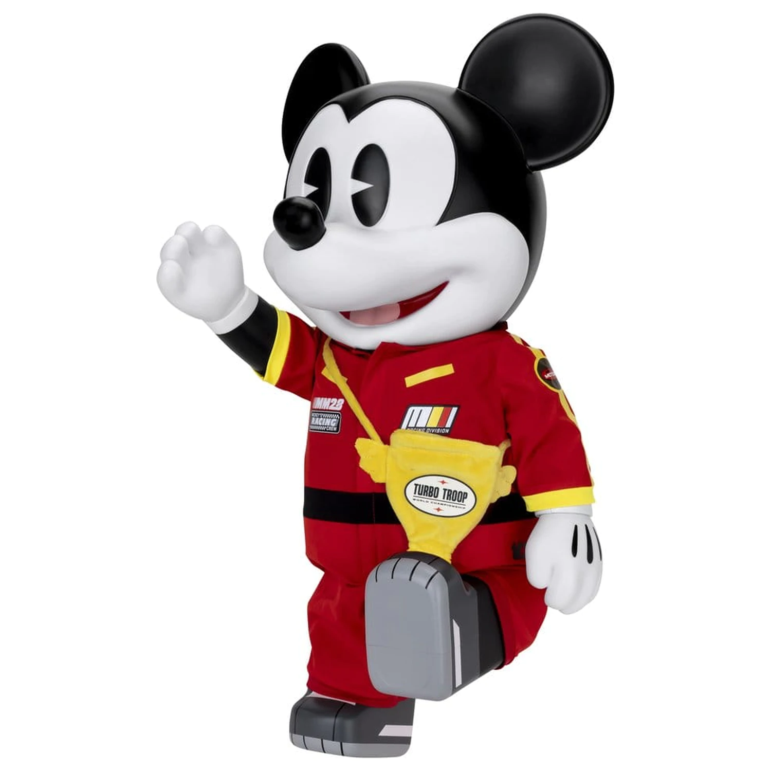 Mickey and Friends vinilna hranilnik SYAKING-BANG!! Funkcionalna figurica dirkalnik Micky 48 cm fotografija izdelka