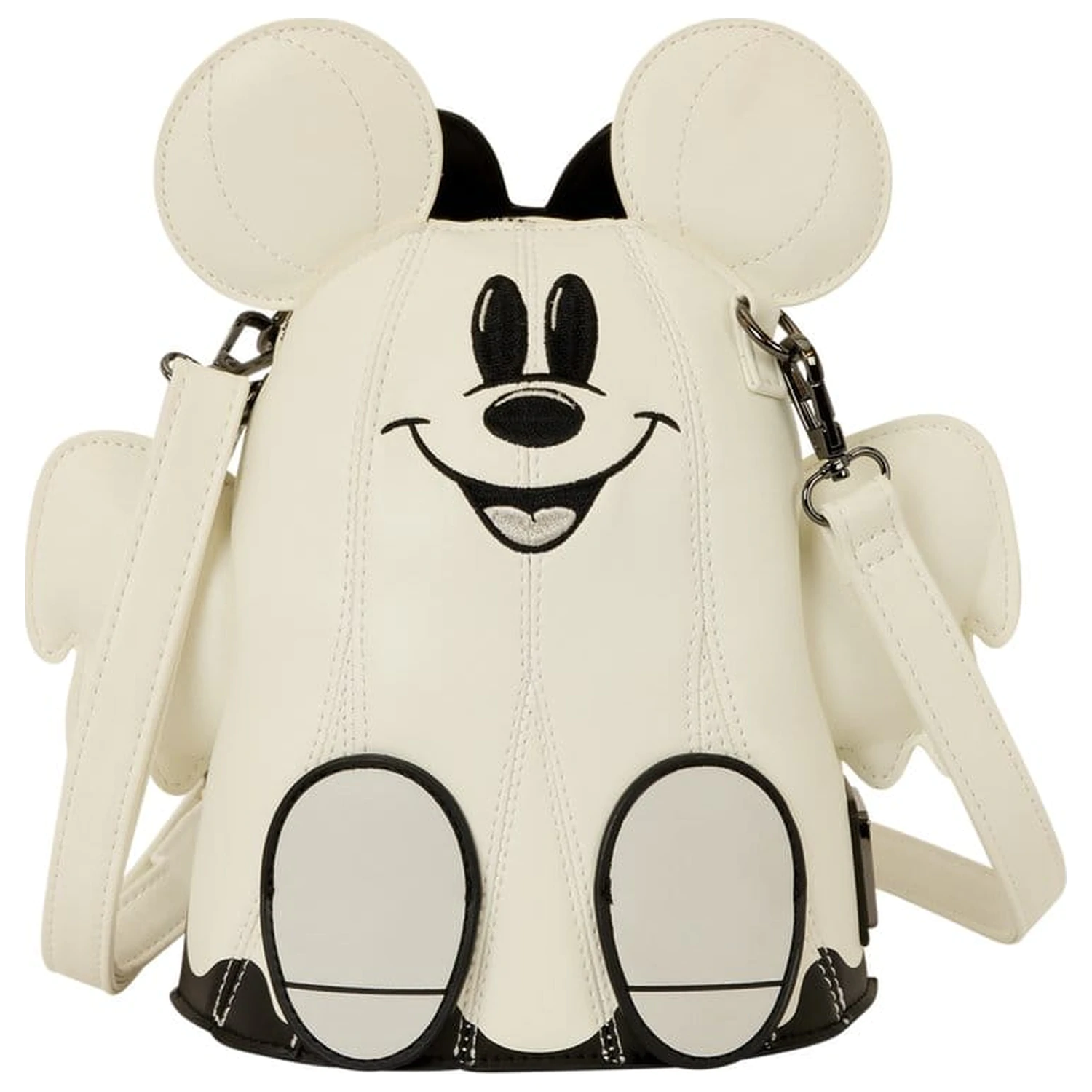 Mickey & Minnie by Loungefly torba čez telo Ghost Glow Figural fotografija izdelka