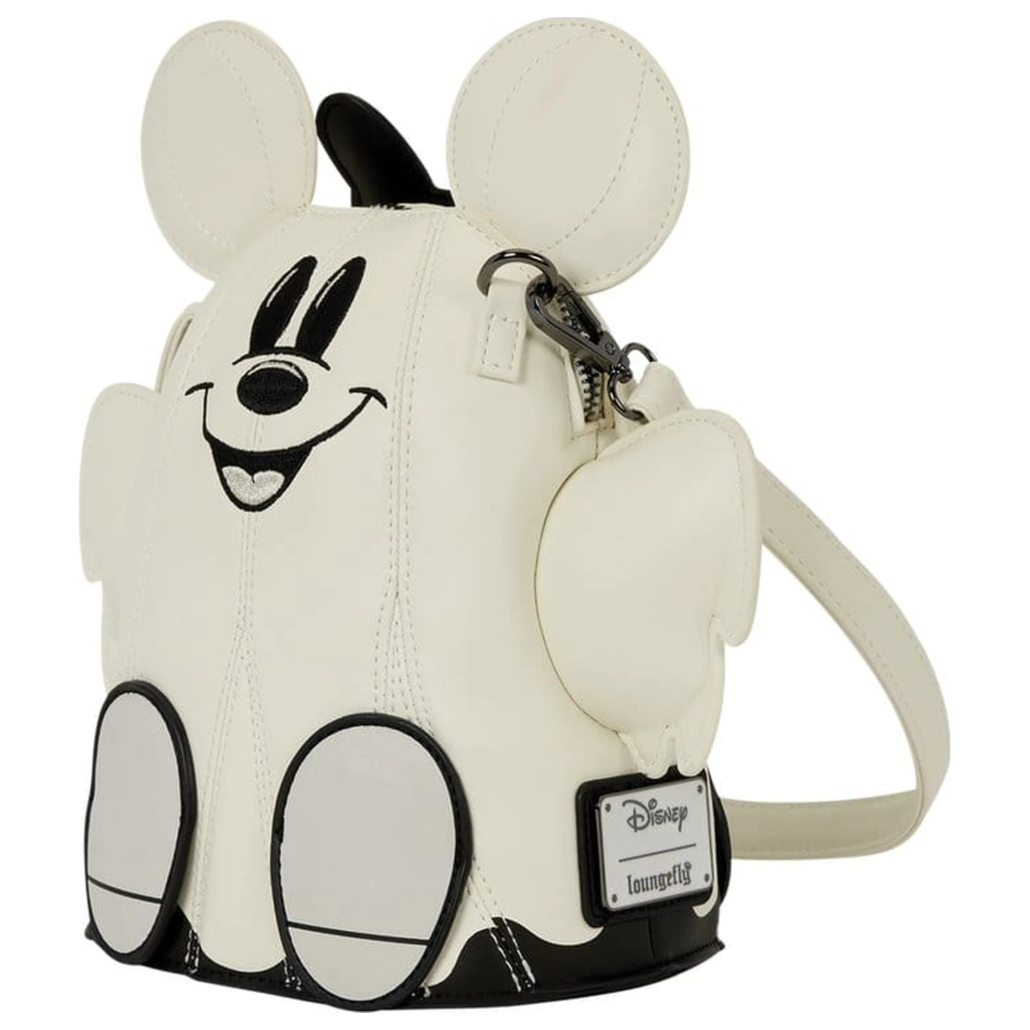Mickey & Minnie by Loungefly torba čez telo Ghost Glow Figural fotografija izdelka