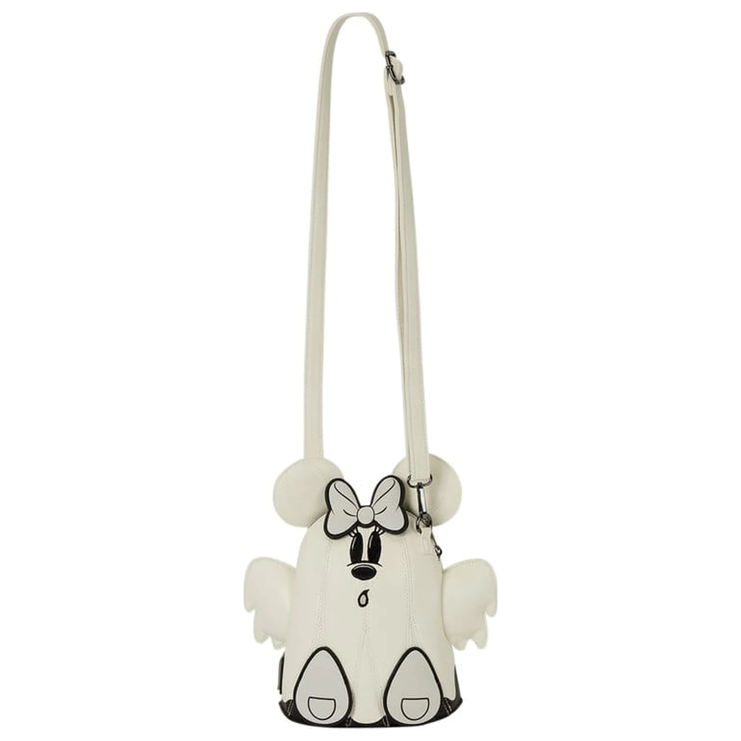 Mickey & Minnie by Loungefly torba čez telo Ghost Glow Figural fotografija izdelka