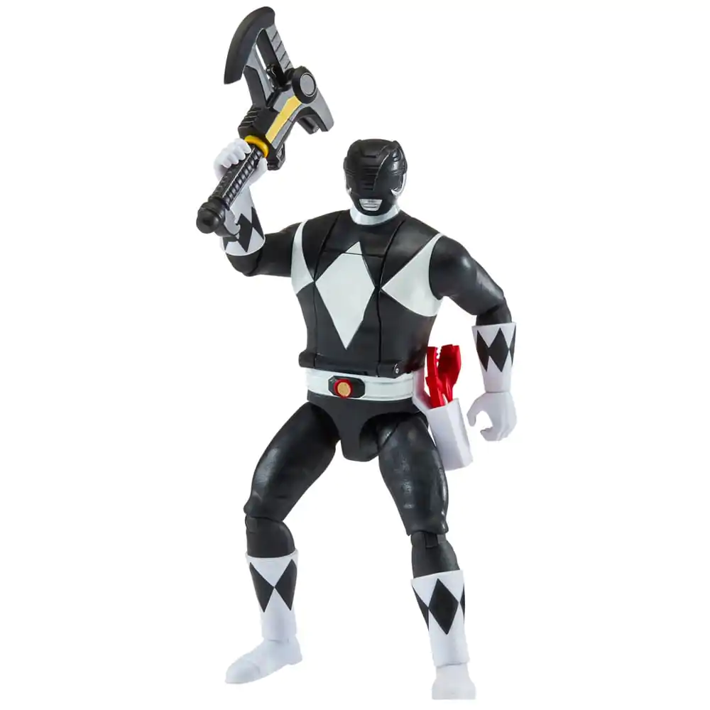 Mighty Morphin Power Rangers Action Figure Auto-Morphin Black Ranger 12 cm Akcijska Figura fotografija izdelka