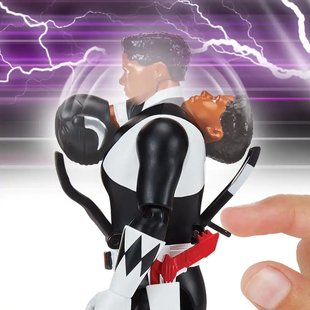 Mighty Morphin Power Rangers Action Figure Auto-Morphin Black Ranger 12 cm Akcijska Figura fotografija izdelka