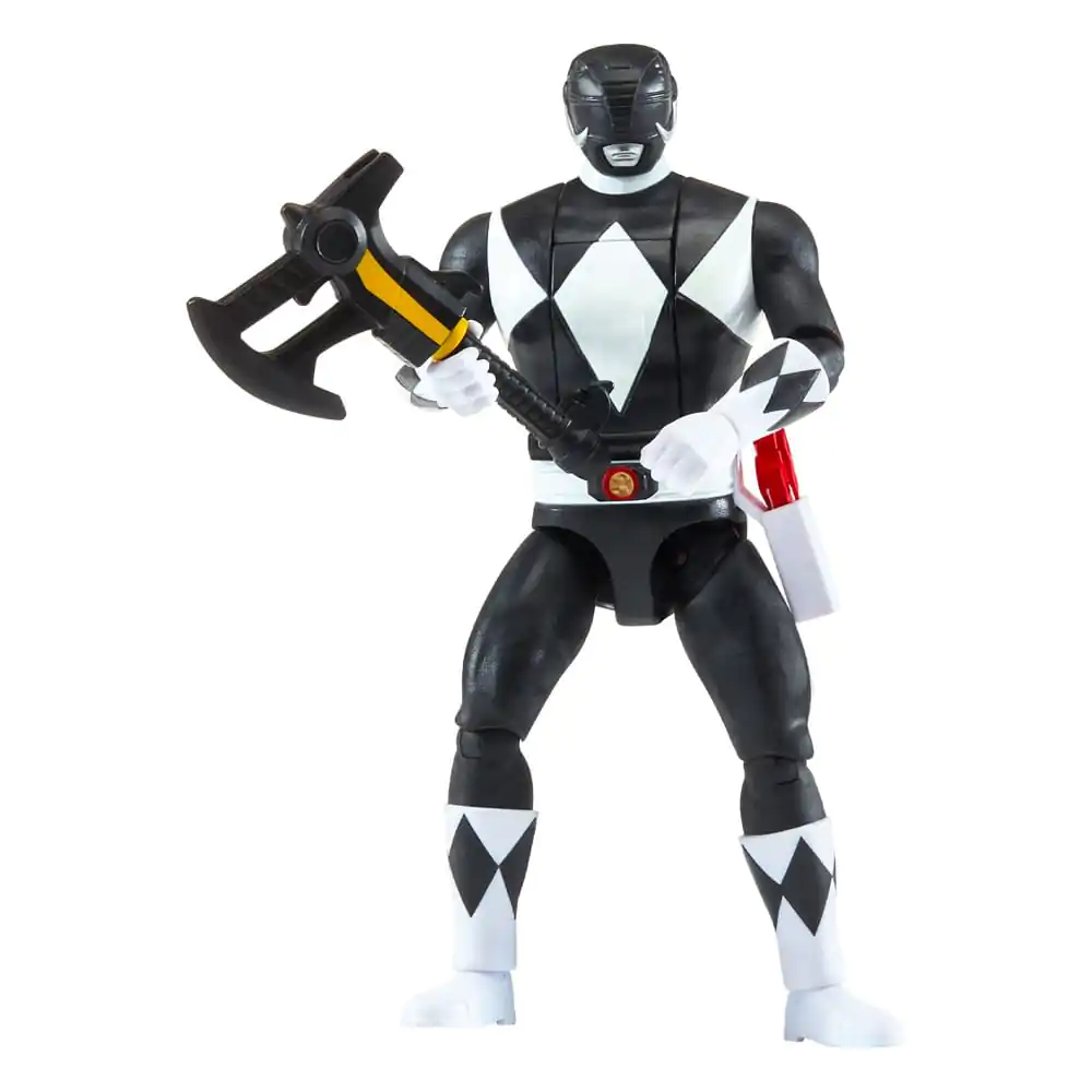 Mighty Morphin Power Rangers Action Figure Auto-Morphin Black Ranger 12 cm Akcijska Figura fotografija izdelka