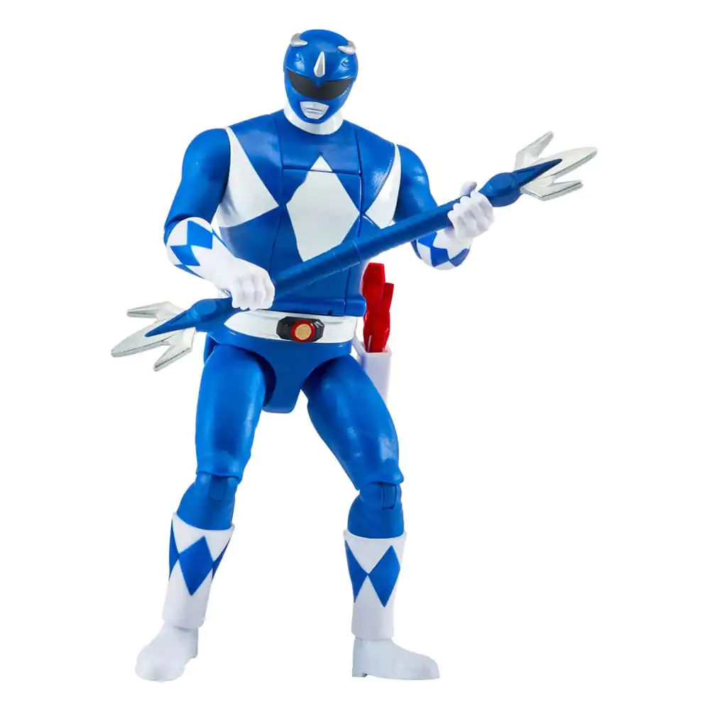 Mighty Morphin Power Rangers Action Figure Auto-Morphin Blue Ranger 12 cm Akcijska Figura fotografija izdelka