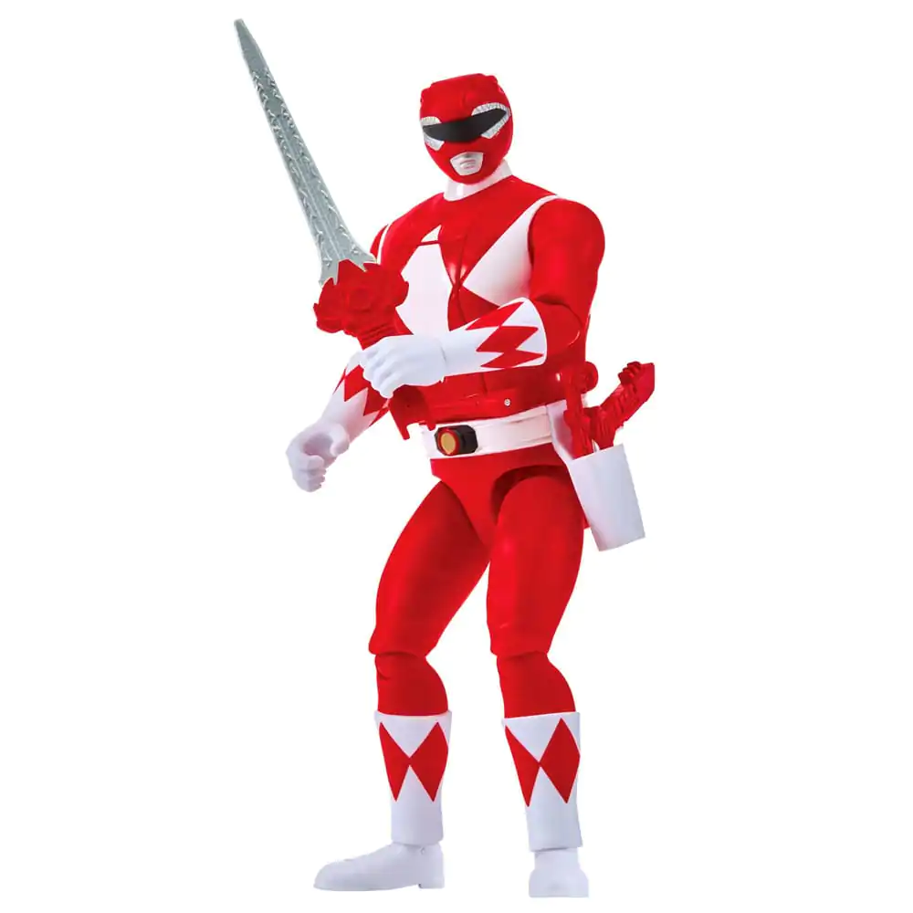Mighty Morphin Power Rangers Action Figure Auto-Morphin Red Ranger 12 cm akcijska figura fotografija izdelka