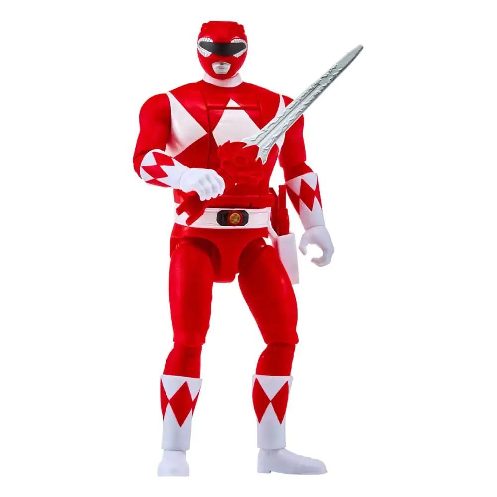 Mighty Morphin Power Rangers Action Figure Auto-Morphin Red Ranger 12 cm akcijska figura fotografija izdelka