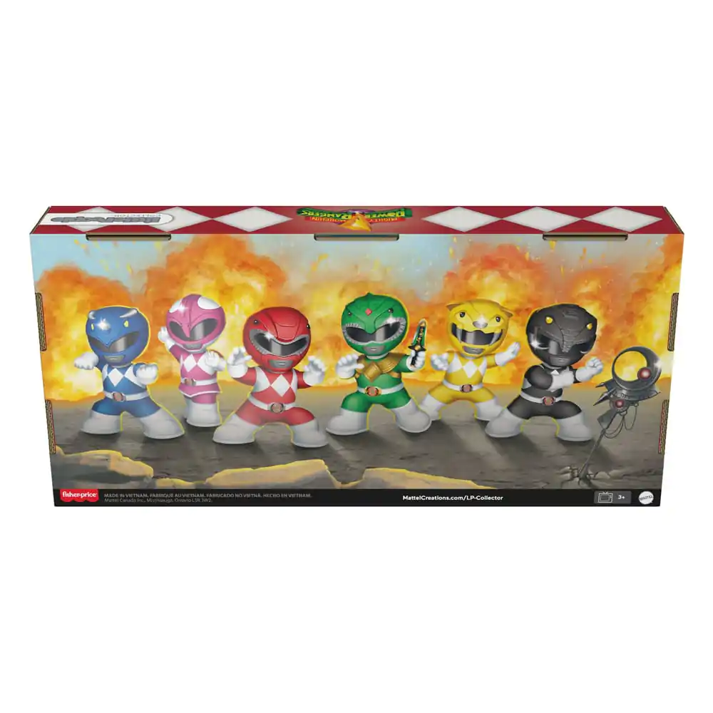 Mighty Morphin Power Rangers Fisher-Price Little People Collector Mini Figure 6-Pack 7 cm fotografija izdelka