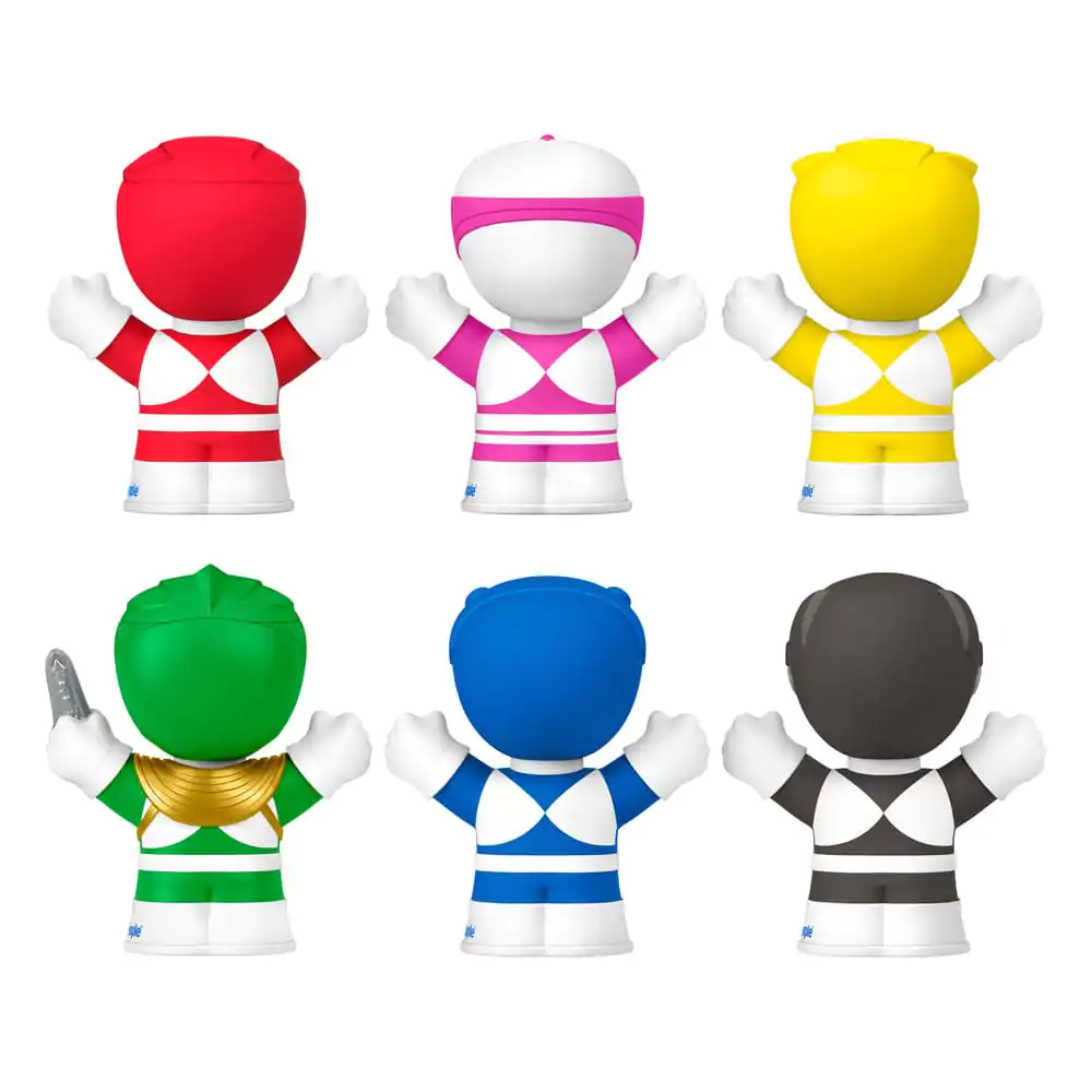 Mighty Morphin Power Rangers Fisher-Price Little People Collector Mini Figure 6-Pack 7 cm fotografija izdelka