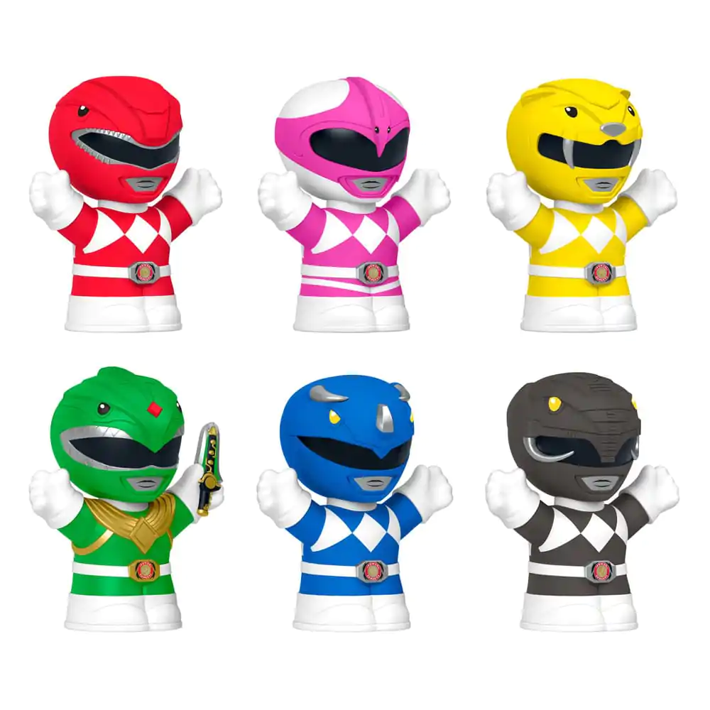 Mighty Morphin Power Rangers Fisher-Price Little People Collector Mini Figure 6-Pack 7 cm fotografija izdelka