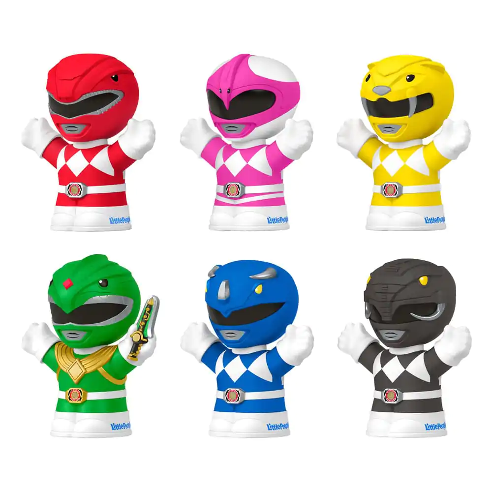 Mighty Morphin Power Rangers Fisher-Price Little People Collector Mini Figure 6-Pack 7 cm fotografija izdelka