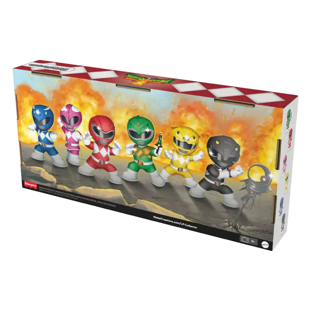 Mighty Morphin Power Rangers Fisher-Price Little People Collector Mini Figure 6-Pack 7 cm fotografija izdelka