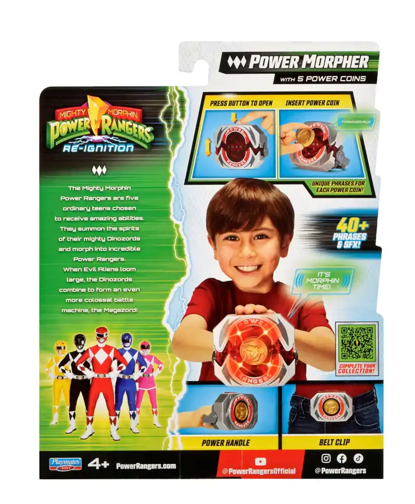 Mighty Morphin Power Rangers sponka za pas Power Morpher Deluxe fotografija izdelka