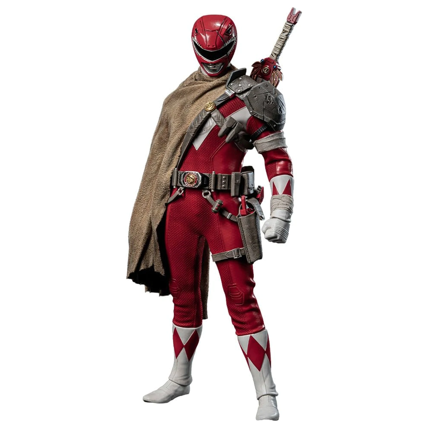 Mighty Morphin Power Rangers: The Return FigZero Action Figure 1/6 Rdeči Power Ranger 31 cm fotografija izdelka