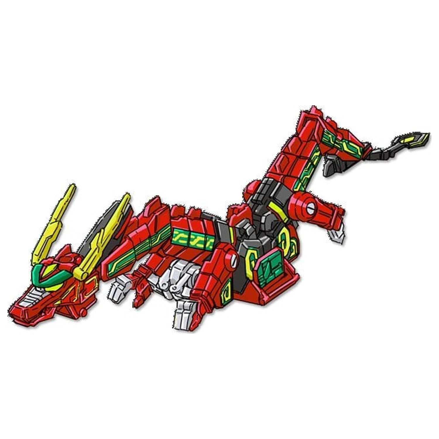 Mighty Morphin Power Rangers Thunderzord figurica Red Dragon fotografija izdelka