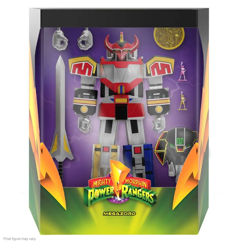 Mighty Morphin Power Rangers Ultimates akcijska figura Dino Megazord 20 cm fotografija izdelka