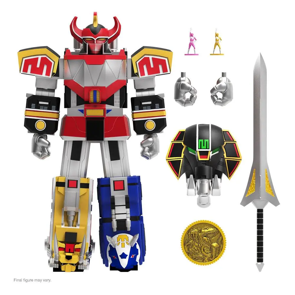 Mighty Morphin Power Rangers Ultimates akcijska figura Dino Megazord 20 cm fotografija izdelka