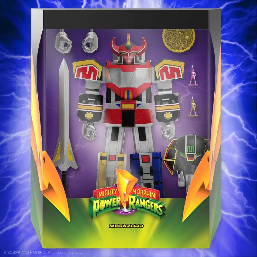 Mighty Morphin Power Rangers Ultimates akcijska figura Dino Megazord 20 cm fotografija izdelka