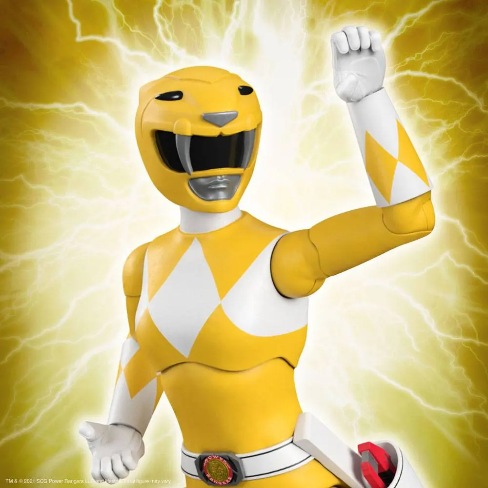 Mighty Morphin Power Rangers Ultimates akcijska figura Yellow Ranger 18 cm fotografija izdelka