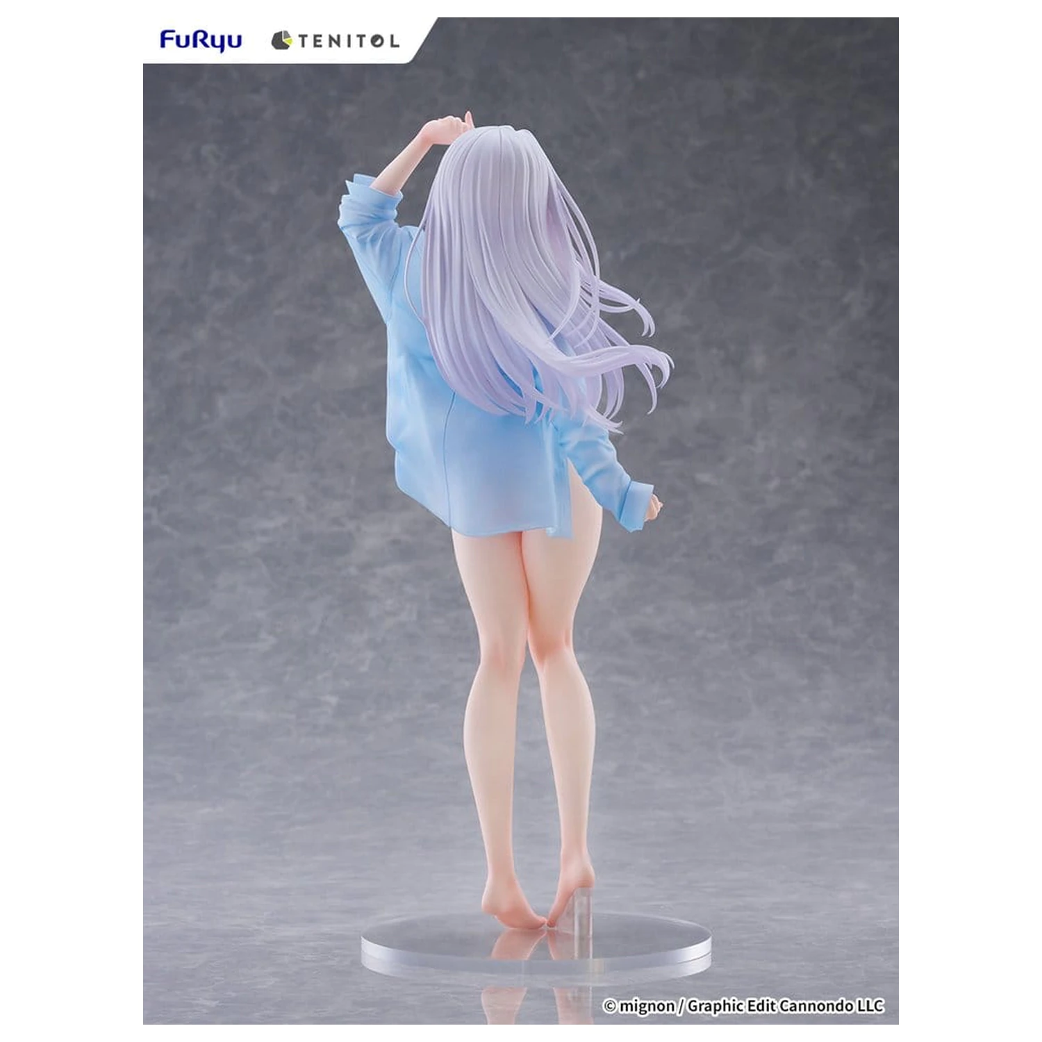 Mignon Works Tenitol Visoka PVC figura Shiro v kopalkah ver. 30 cm fotografija izdelka