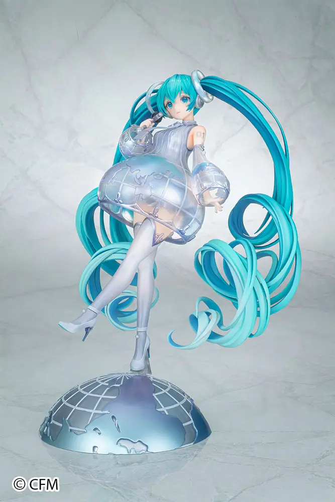 Miku EXPO 2021 PVC Kip 1/7 Hatsune Miku Online Ver. 28 cm fotografija izdelka