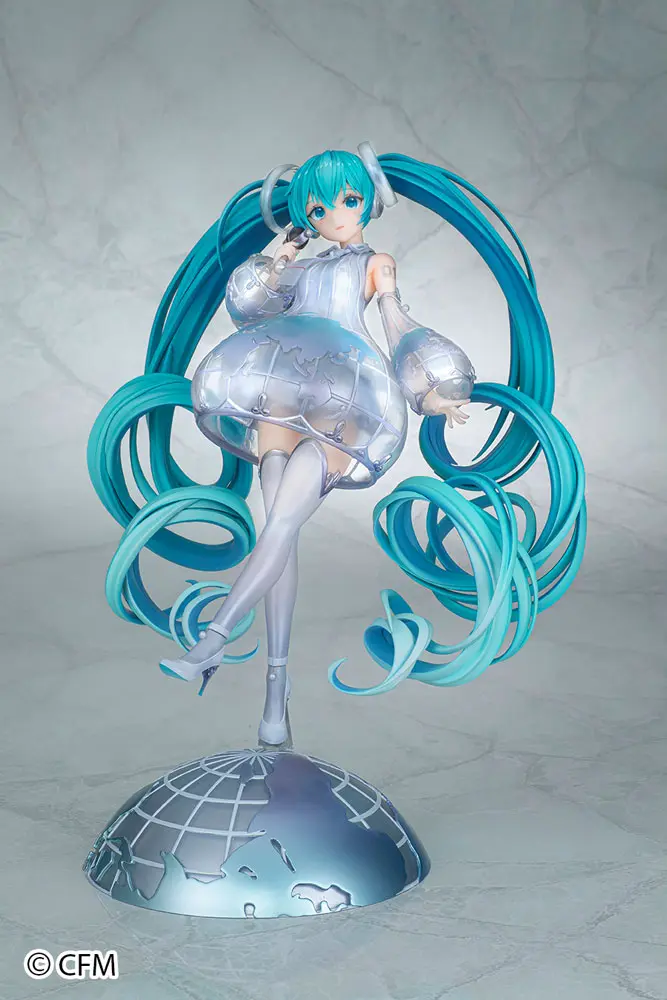 Miku EXPO 2021 PVC Kip 1/7 Hatsune Miku Online Ver. 28 cm fotografija izdelka