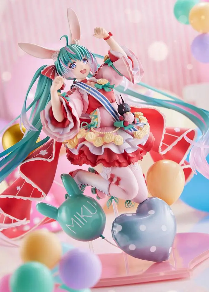 Miku Hatsune PVC kip 1/7 Miku Hatsune rojstni dan 2021 (Pretty Rabbit Ver.) by Spiritale 21 cm fotografija izdelka