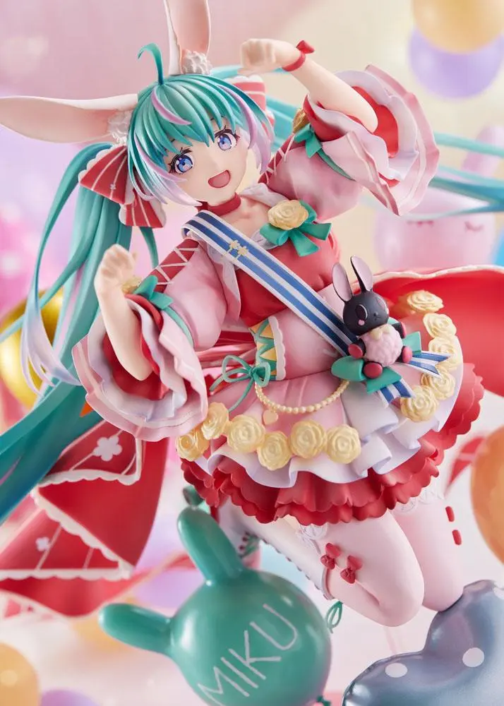 Miku Hatsune PVC kip 1/7 Miku Hatsune rojstni dan 2021 (Pretty Rabbit Ver.) by Spiritale 21 cm fotografija izdelka
