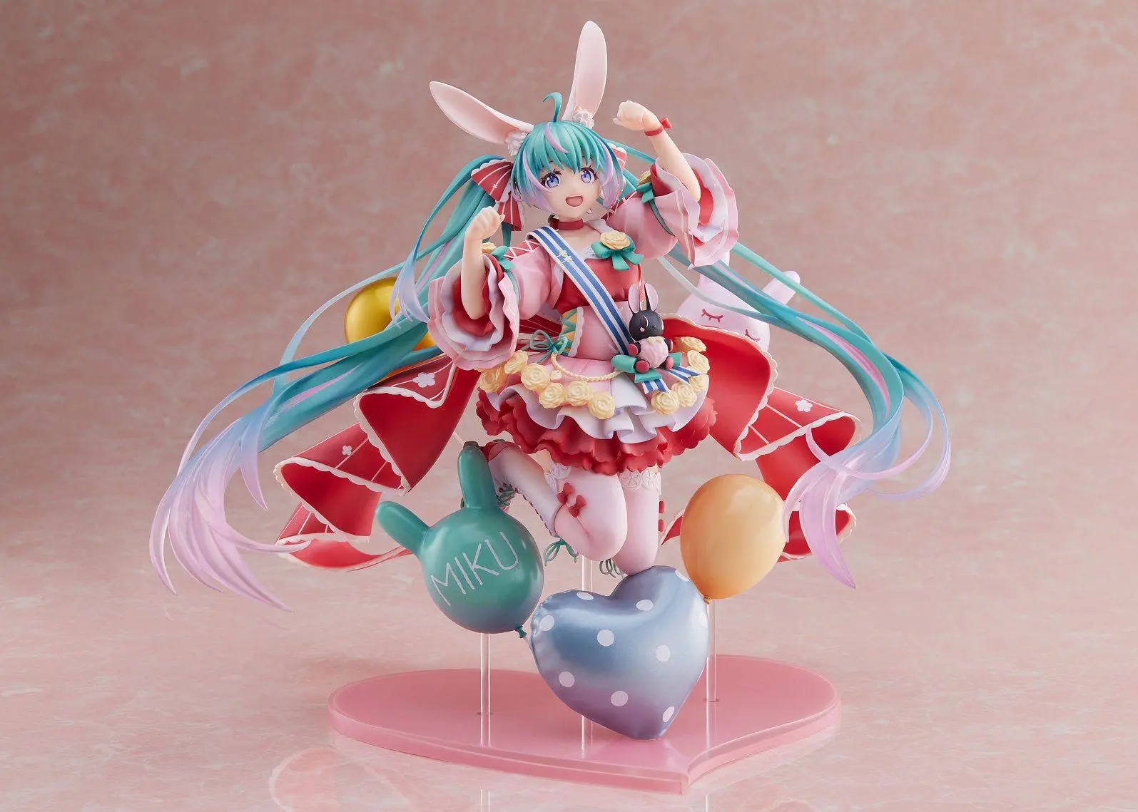 Miku Hatsune PVC kip 1/7 Miku Hatsune rojstni dan 2021 (Pretty Rabbit Ver.) by Spiritale 21 cm fotografija izdelka