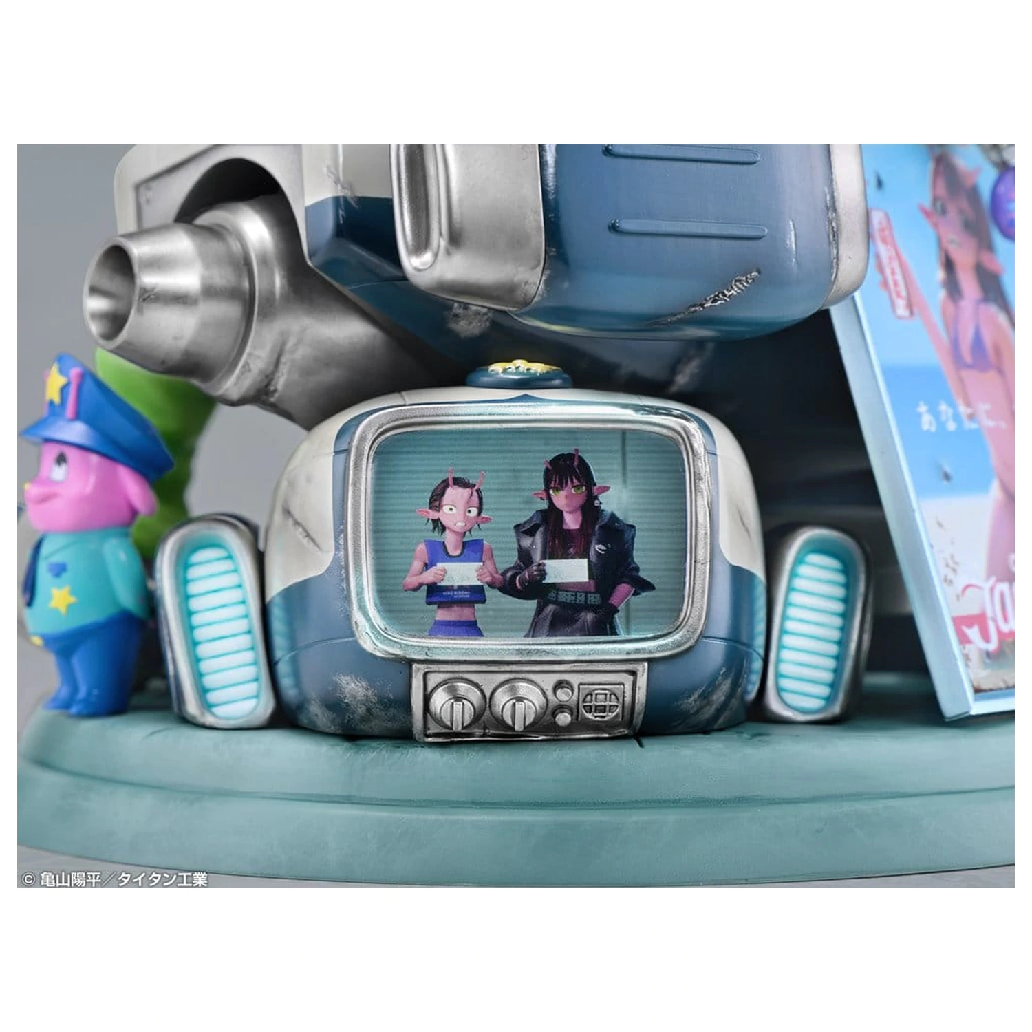 Milky Subway The Galactic Limited Express PVC figurice, paket 2 Chiharu & Makina 18 cm fotografija izdelka