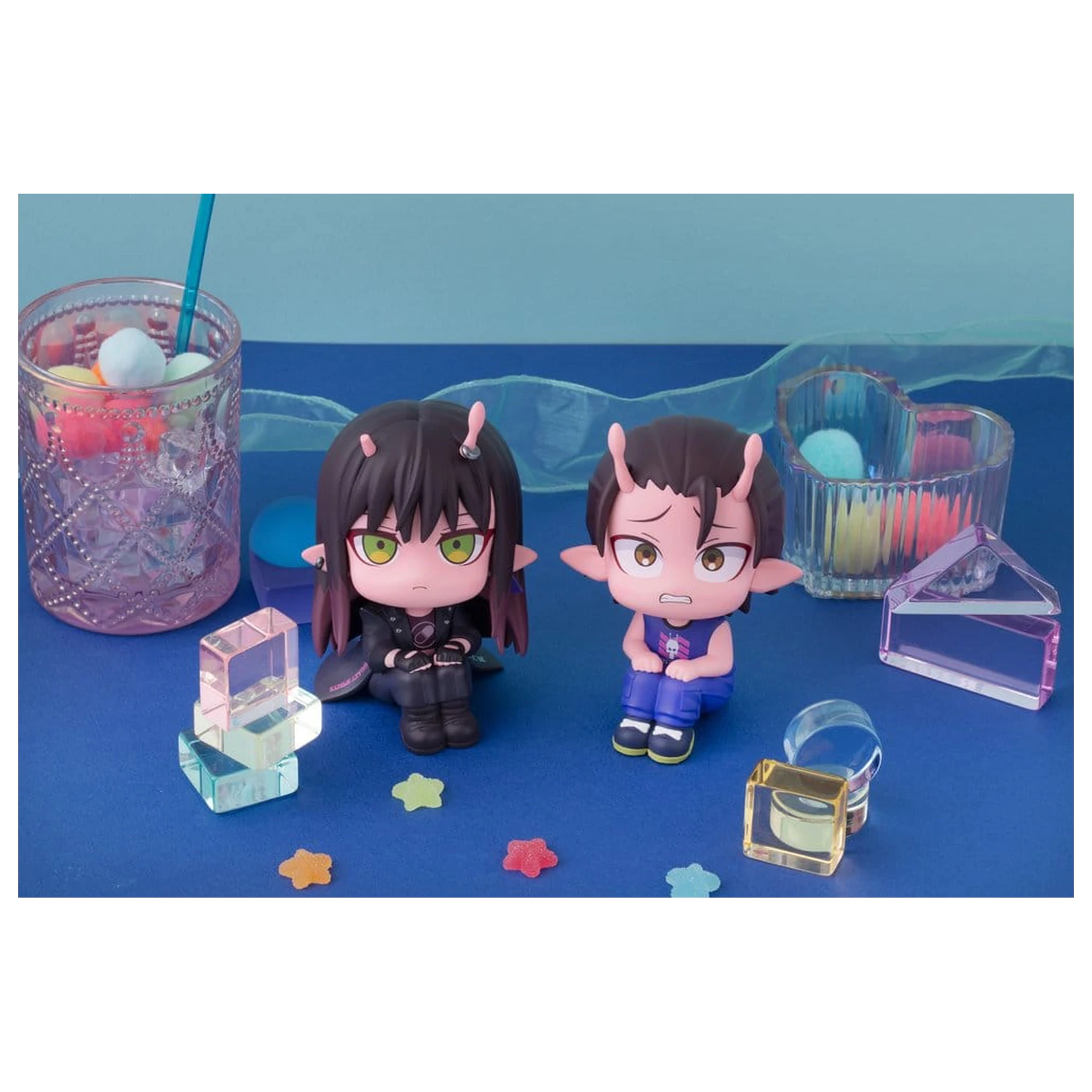 Milky Subway The Galactic Limited Express Look Up PVC Figurici 2-paket Akane & Kanata 11 cm (z darilom) fotografija izdelka