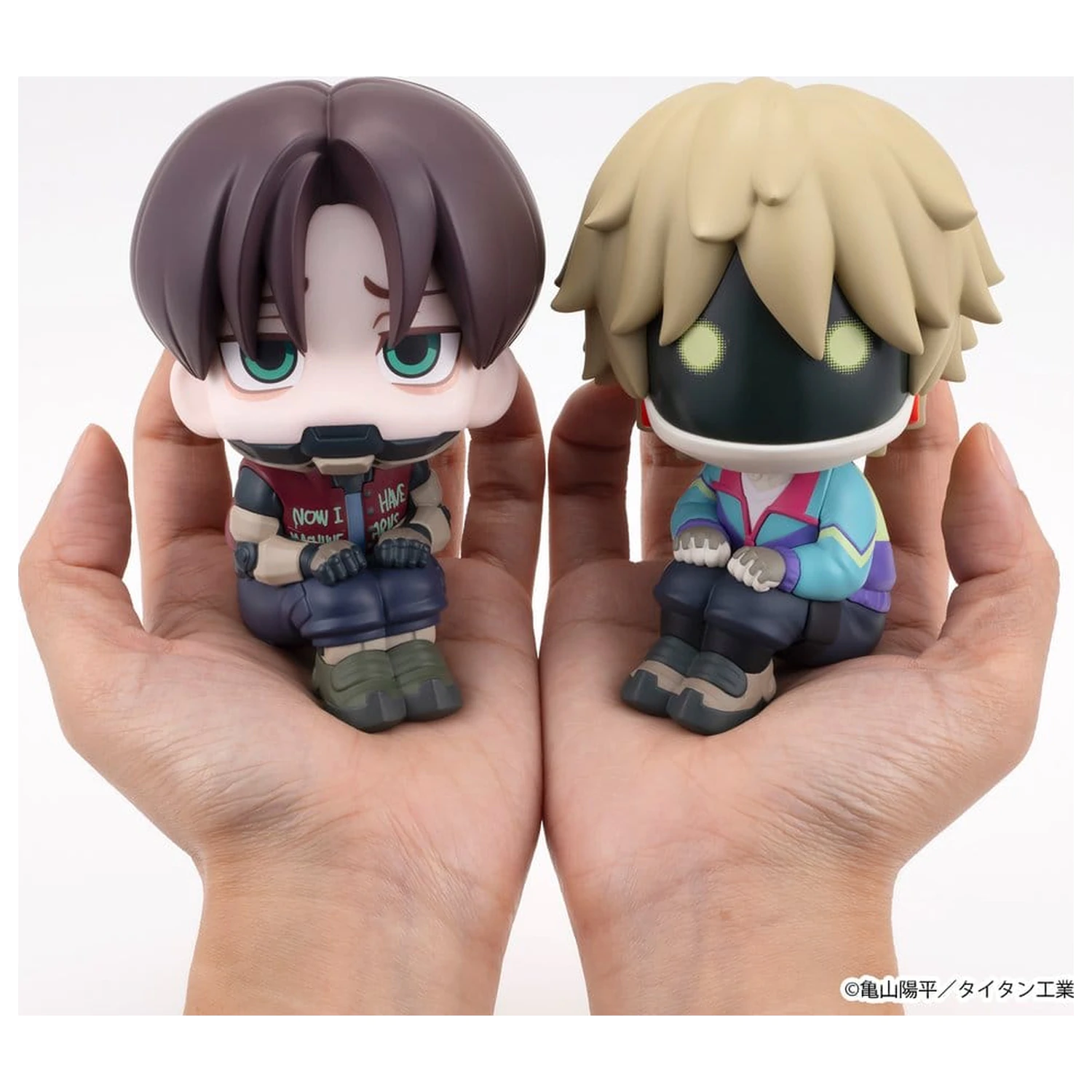 Milky Subway The Galactic Limited Express Look Up PVC figurice, 2-Pack Kurt & Max, 11 cm (z darilom) fotografija izdelka