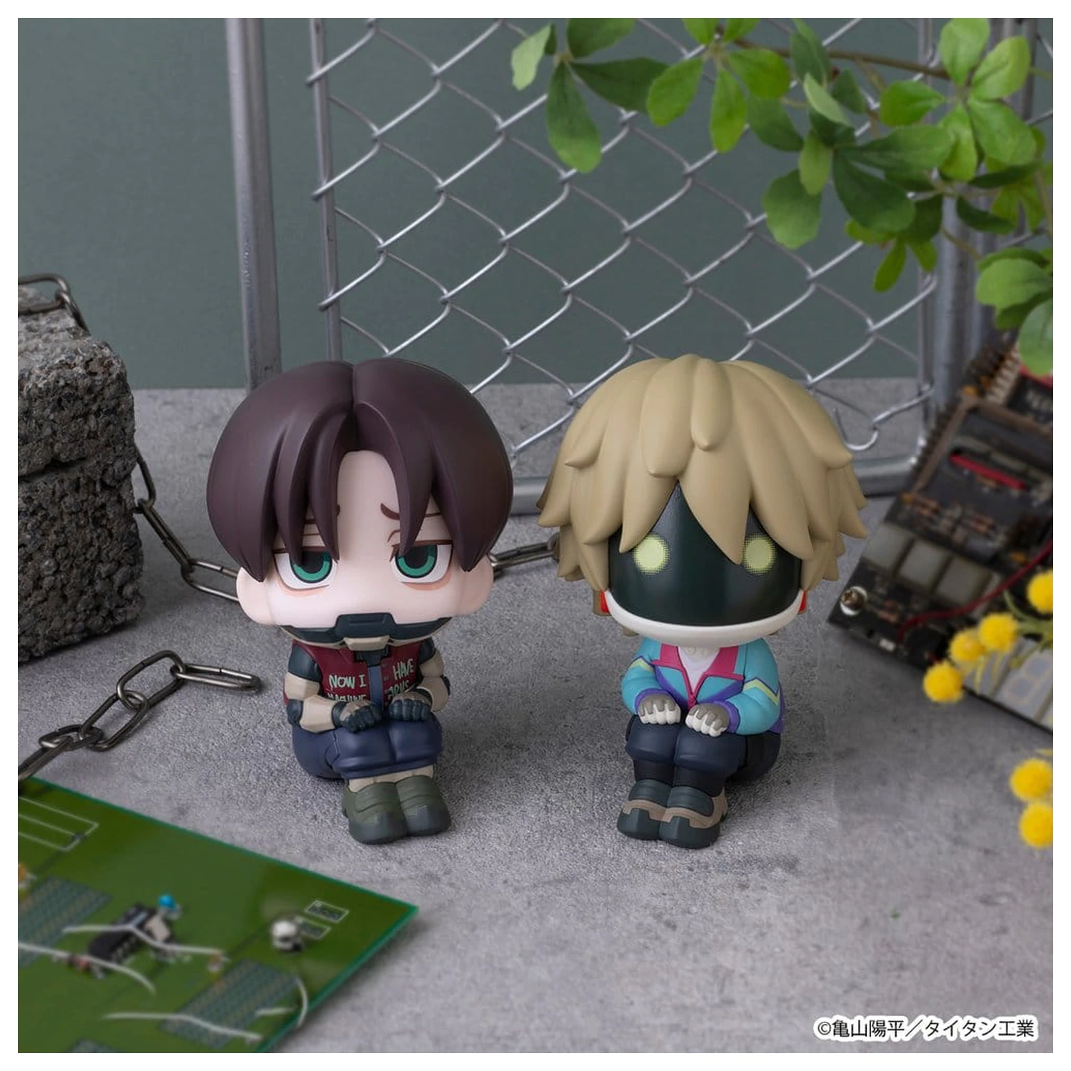 Milky Subway The Galactic Limited Express Look Up PVC figurice, 2-Pack Kurt & Max, 11 cm (z darilom) fotografija izdelka
