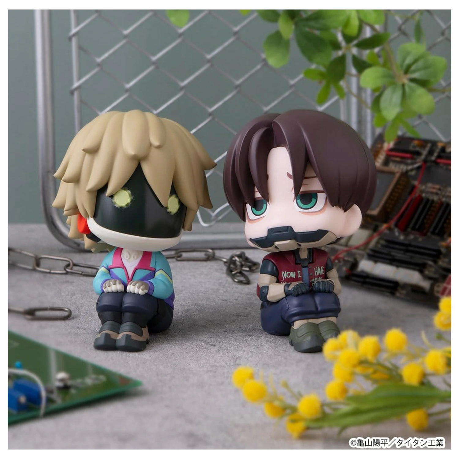 Milky Subway The Galactic Limited Express Look Up PVC figurice, 2-Pack Kurt & Max, 11 cm (z darilom) fotografija izdelka