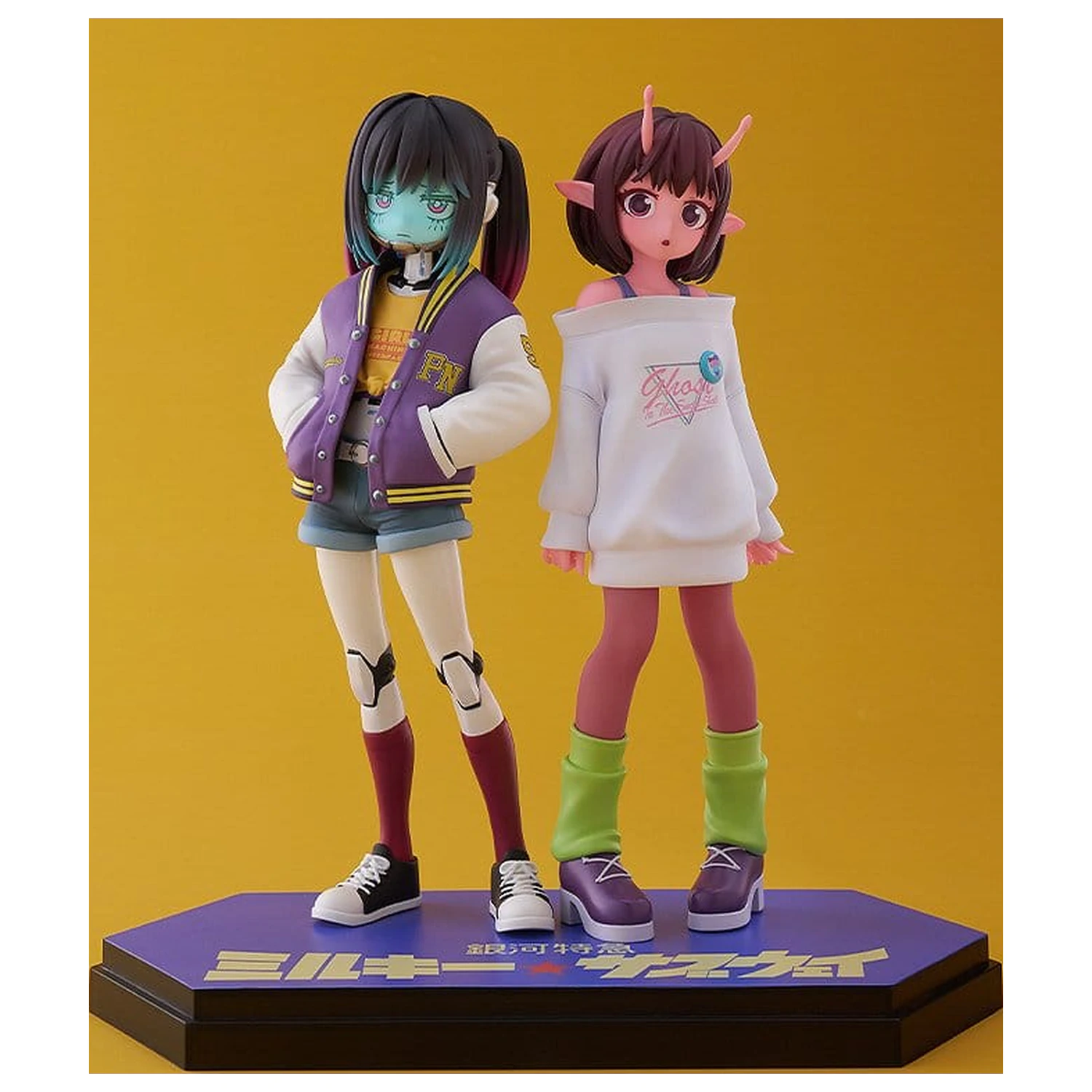 Milky Subway The Galactic Limited Express Pop Up Parade PVC figura Chiharu & Makina 15 cm fotografija izdelka