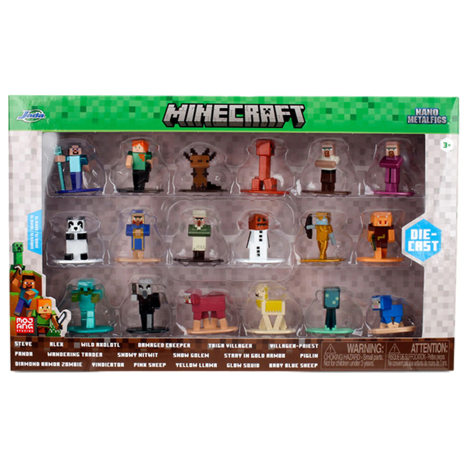 Minecraft paket 18 figur 4 cm fotografija izdelka