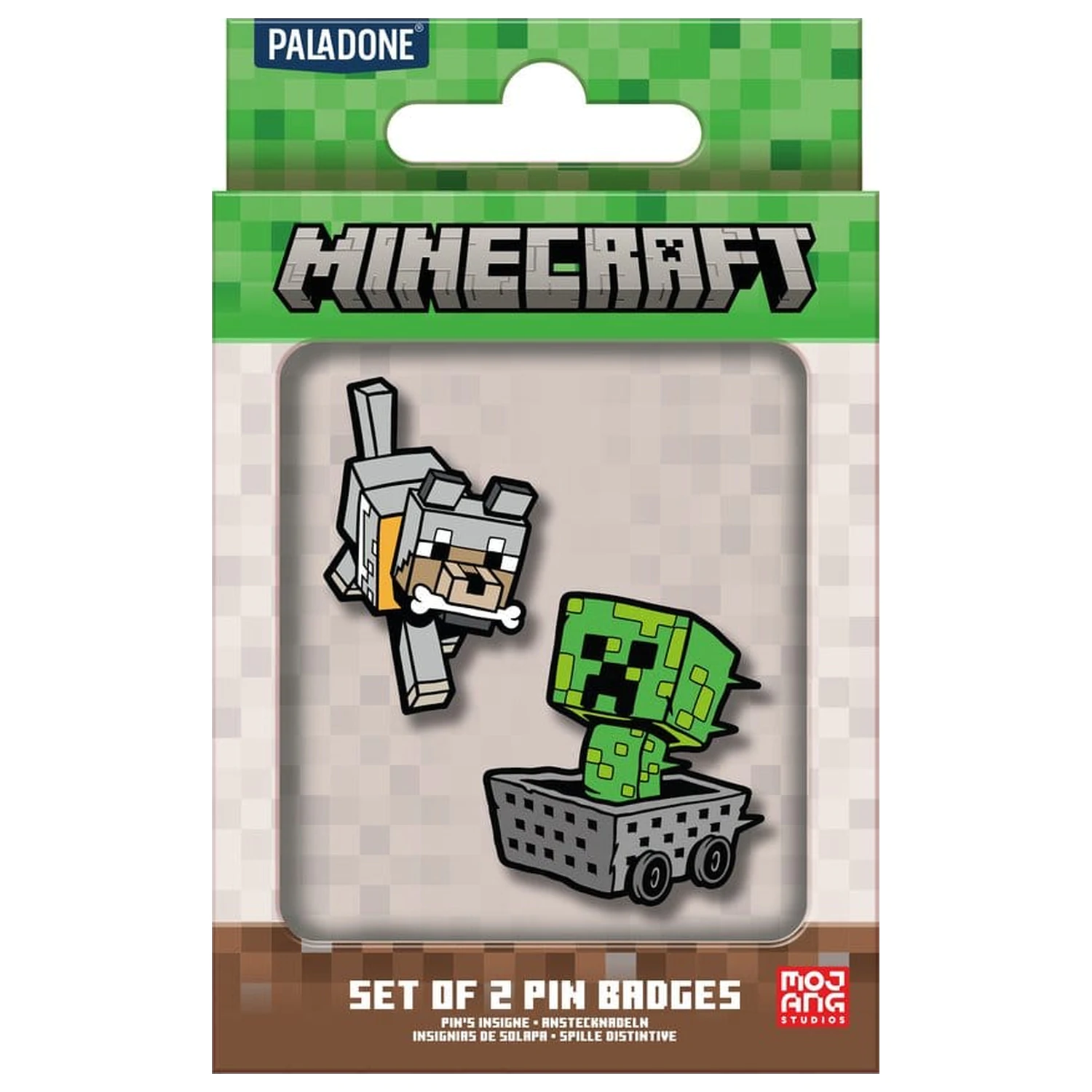 Minecraft značka za pripenjanje 2-paket fotografija izdelka