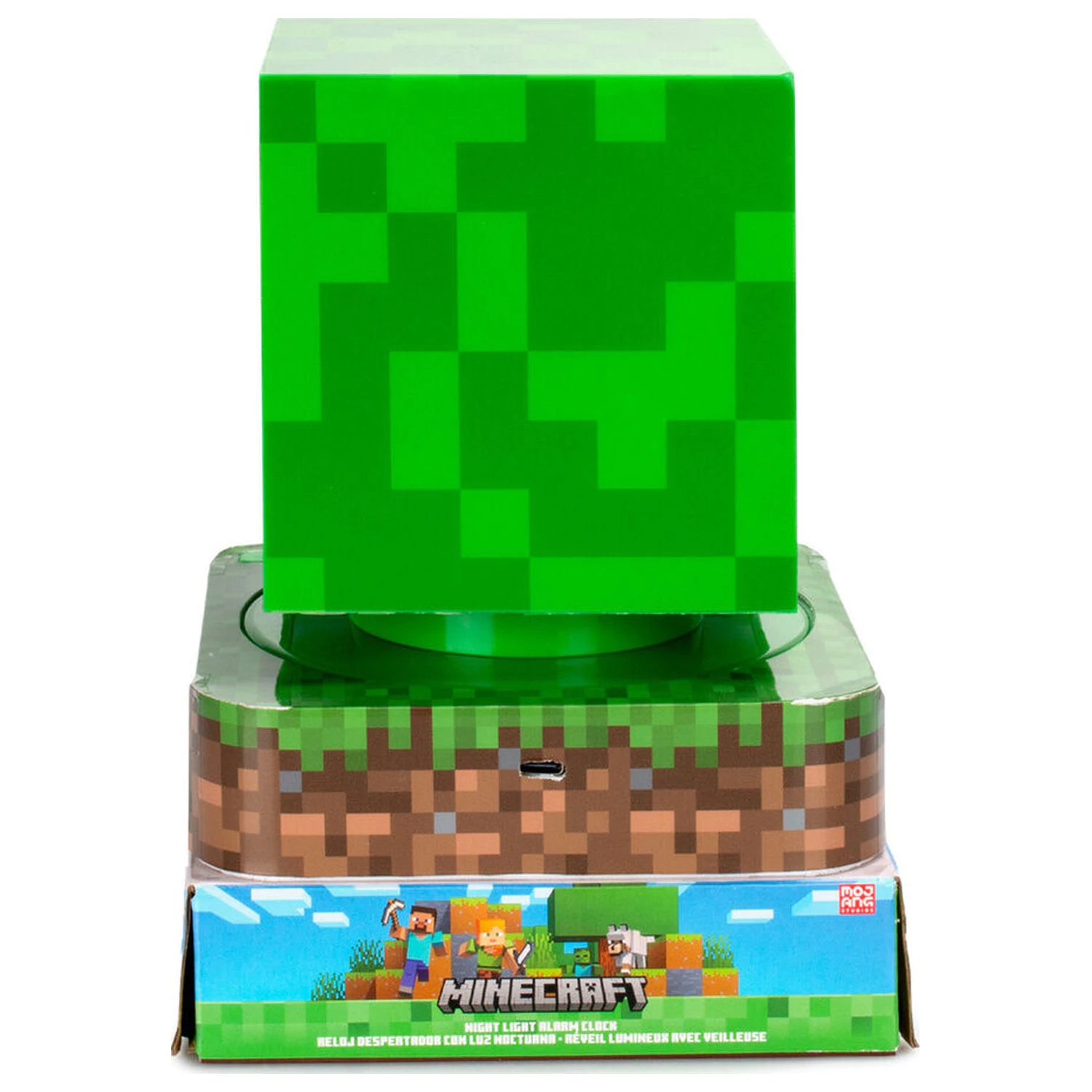 Minecraft 3D svetilka z budilko fotografija izdelka
