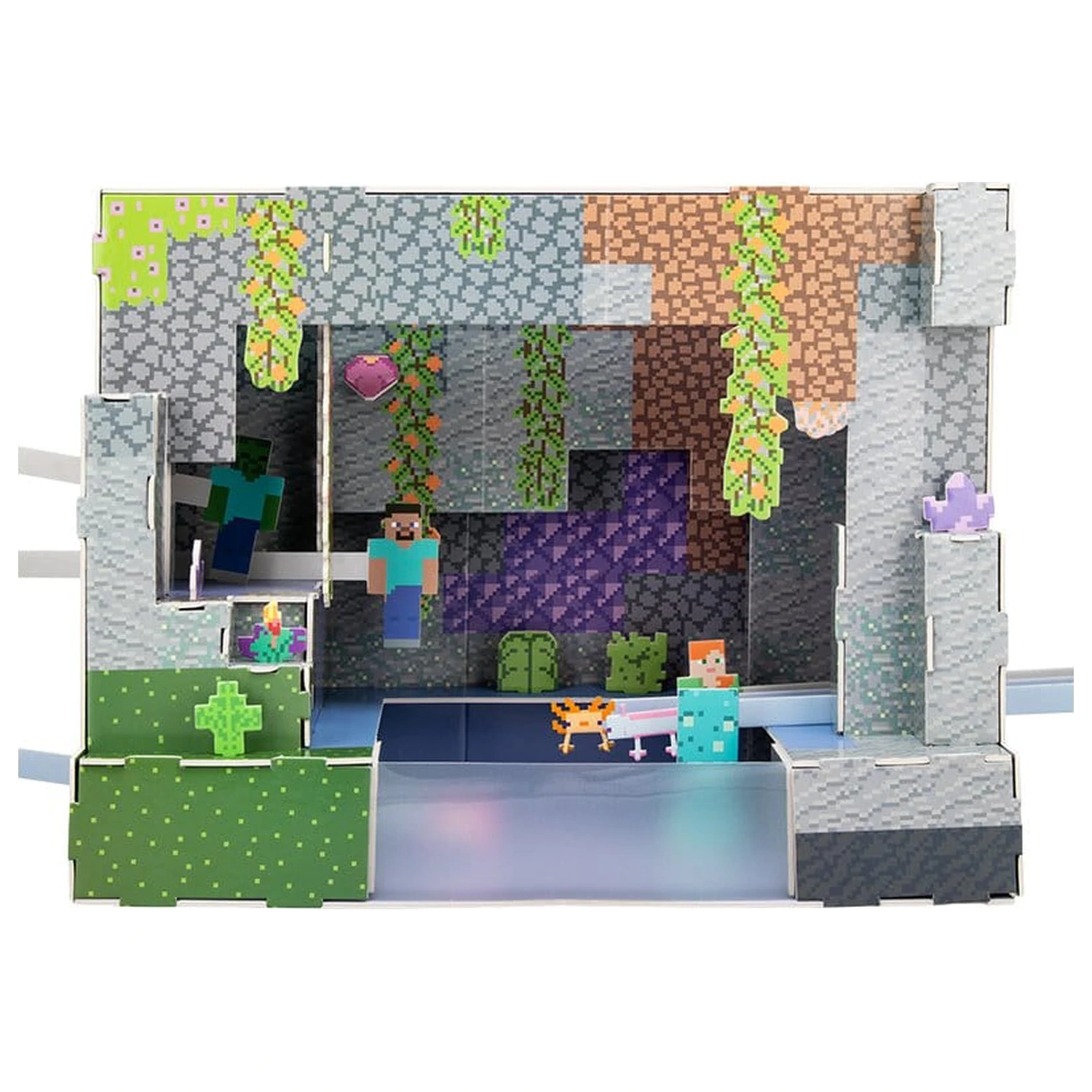 Minecraft Komplet za gradnjo 3D Scene fotografija izdelka