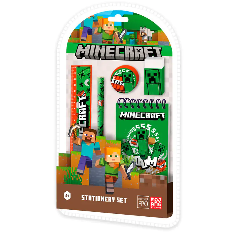 Minecraft pisarniški komplet 5 kosov fotografija izdelka