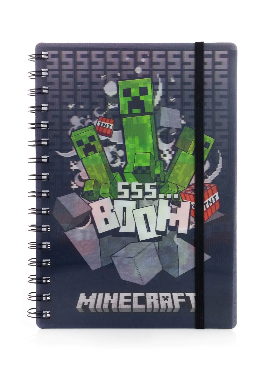 Minecraft 3D spiralni blok A5 fotografija izdelka