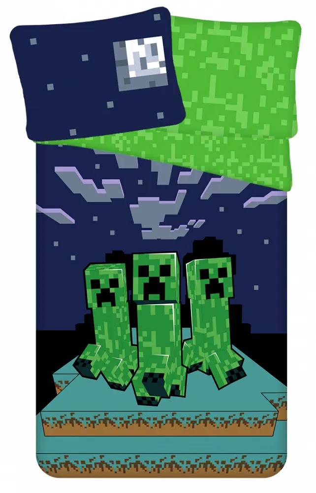 Minecraft komplet prevleke za odejo 140x200cm, 70x90cm fotografija izdelka