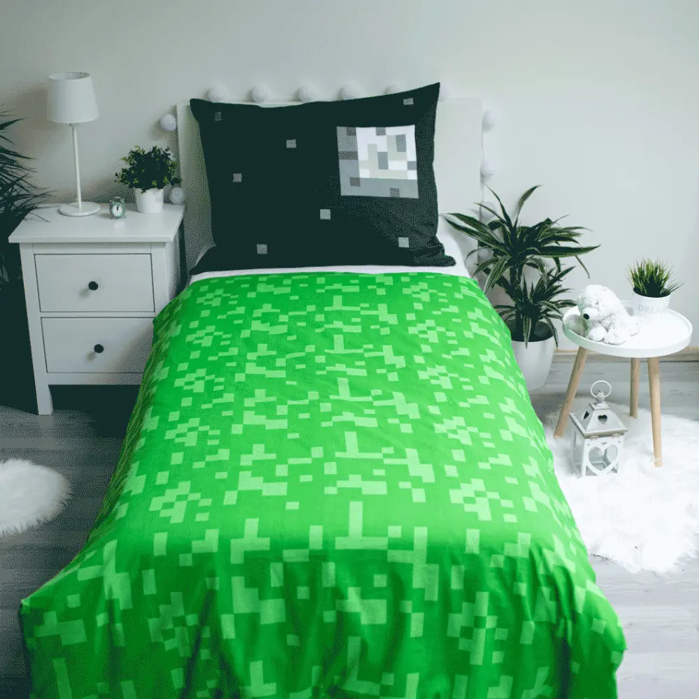 Minecraft komplet prevleke za odejo 140x200cm, 70x90cm fotografija izdelka