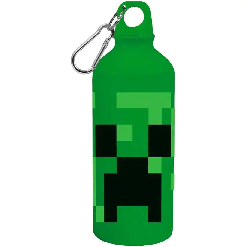 Minecraft aluminijasta steklenica + set lončkov 500 ml fotografija izdelka