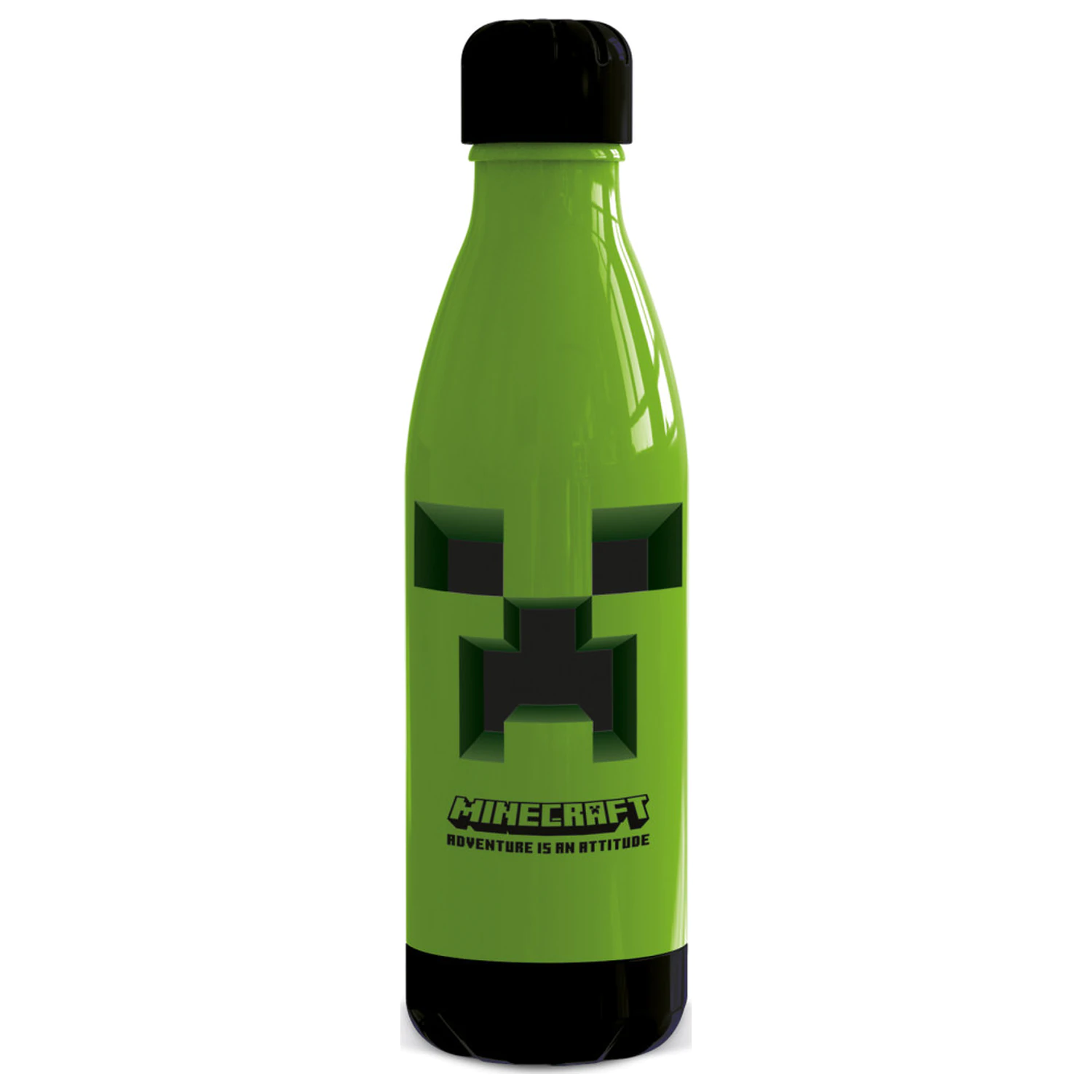 Minecraft Attitude plastična steklenica za vodo z navojnim pokrovčkom 660 ml fotografija izdelka