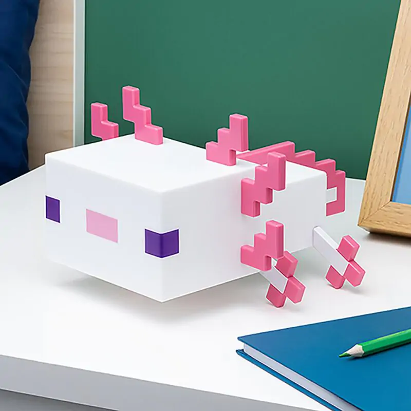 Minecraft: Svetilka Axolotl fotografija izdelka