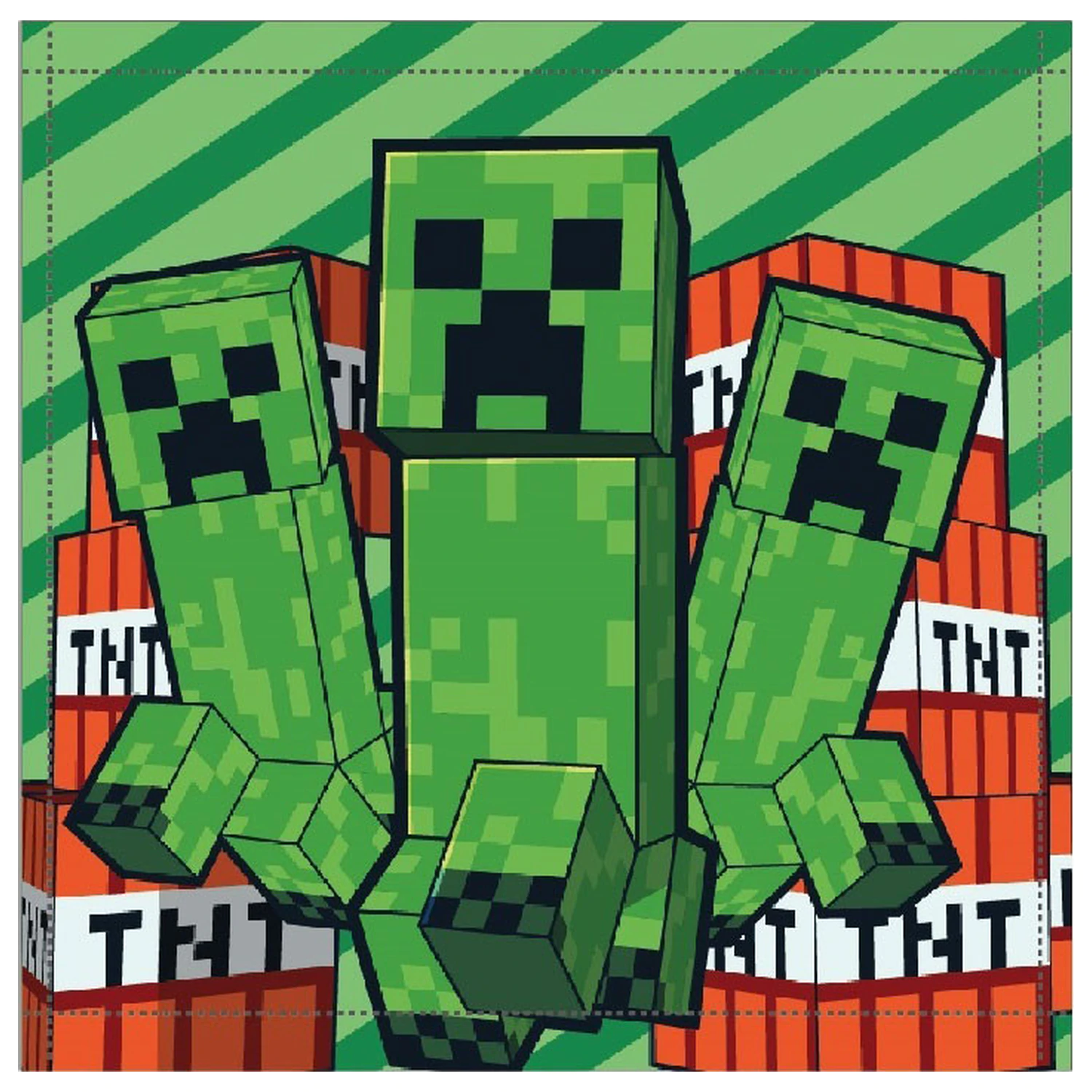 Minecraft Battle ročna brisača, krpa za obraz, brisača 30x30cm fotografija izdelka