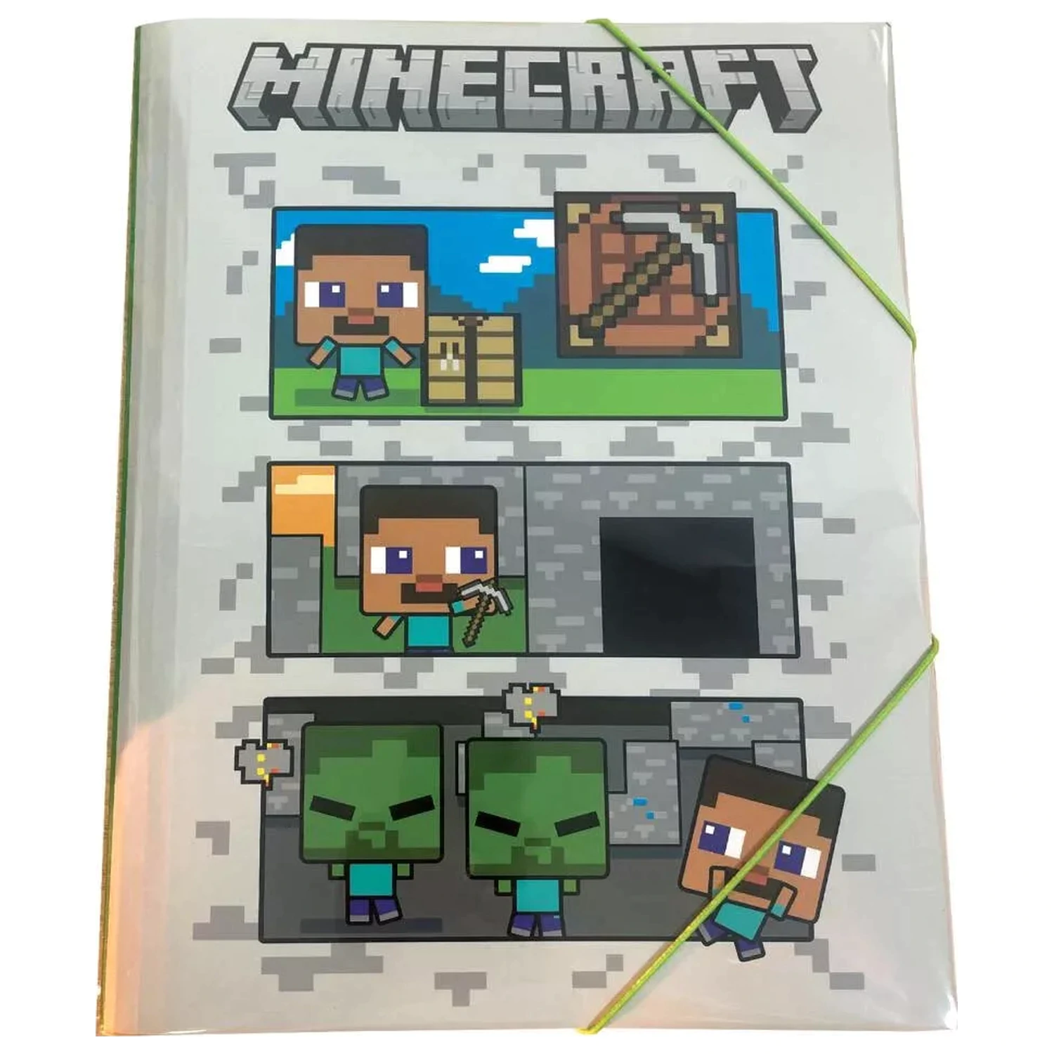 Minecraft Block World A4 elastična mapa fotografija izdelka