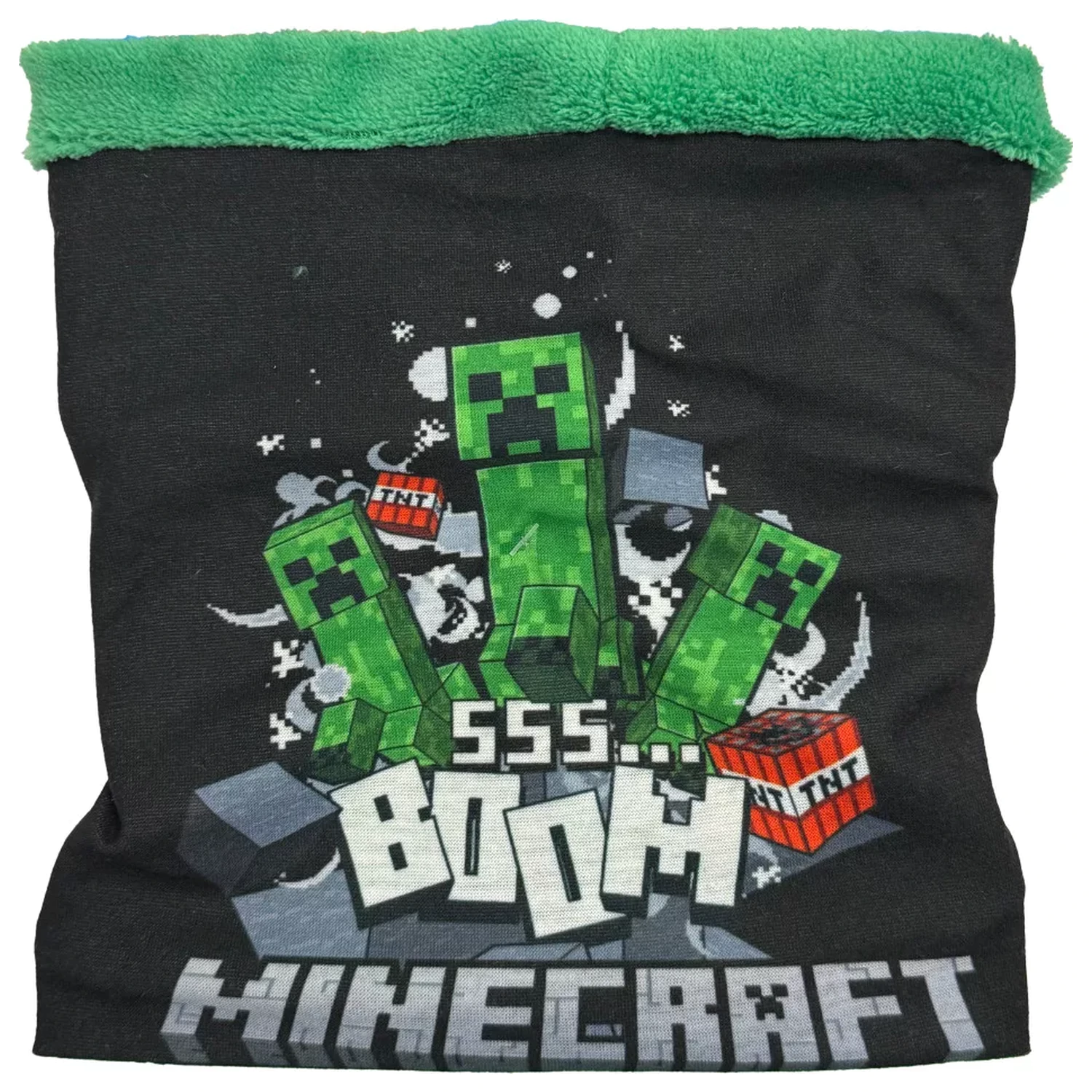 Minecraft Boom Sherpa Otroški šal, ovratna ruta fotografija izdelka