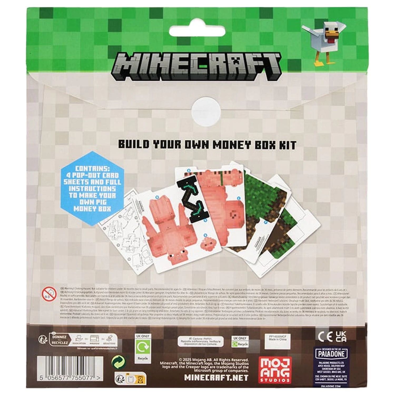 Minecraft Zgradi svojo lastno hranilnik zakladov pujs fotografija izdelka